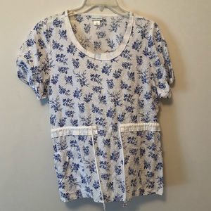 Laura Ashley scrub top.